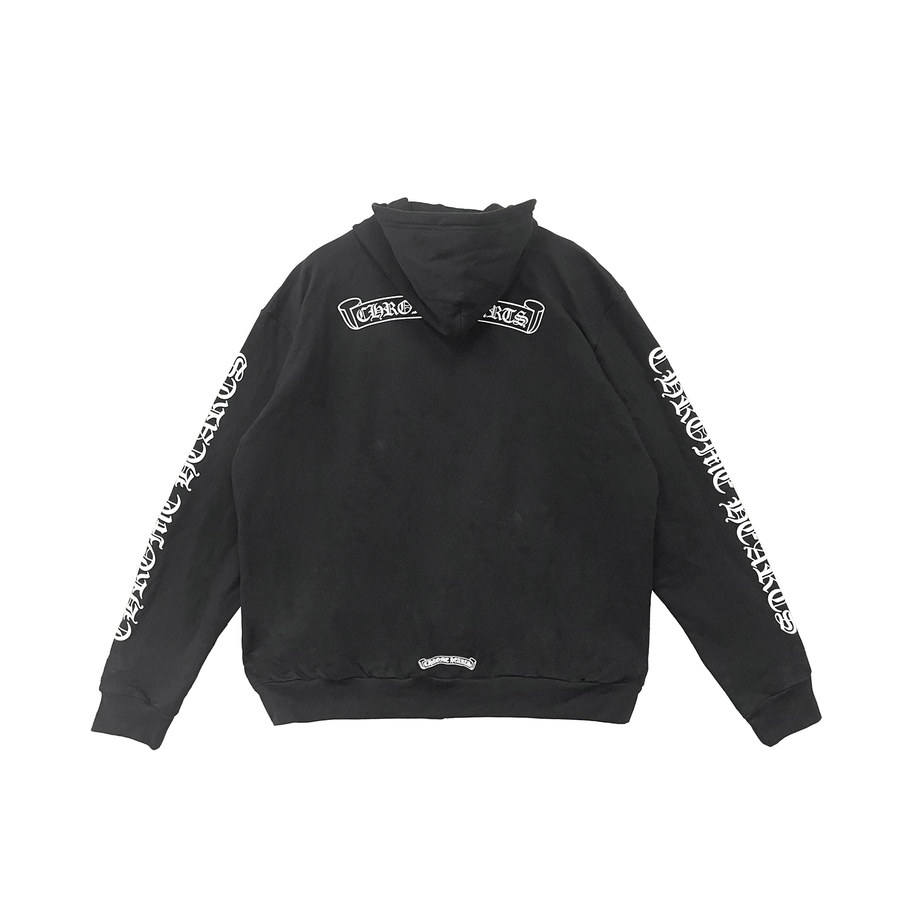 Chrome Hearts Scroll Logo Zip Up Hoodie - SRM – SHENGLI ROAD MARKET