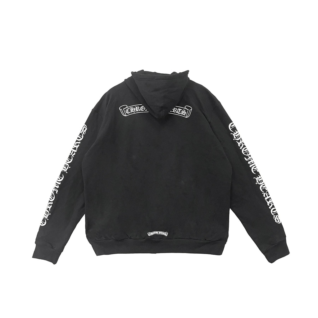 chrome-hearts-scroll-logo-zip-