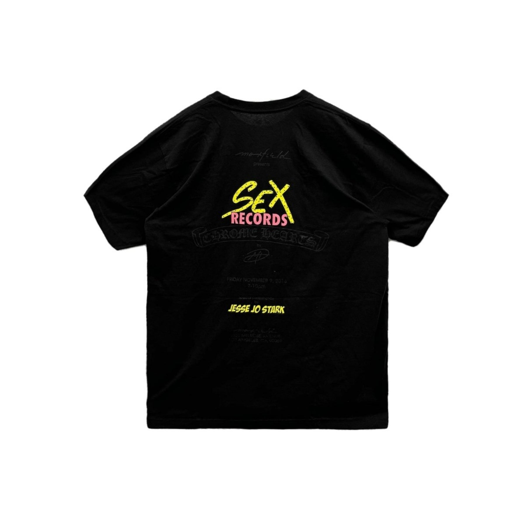 Chrome Hearts Sex Records&Maxfield Short Sleeve Tee – SHENGLI ROAD