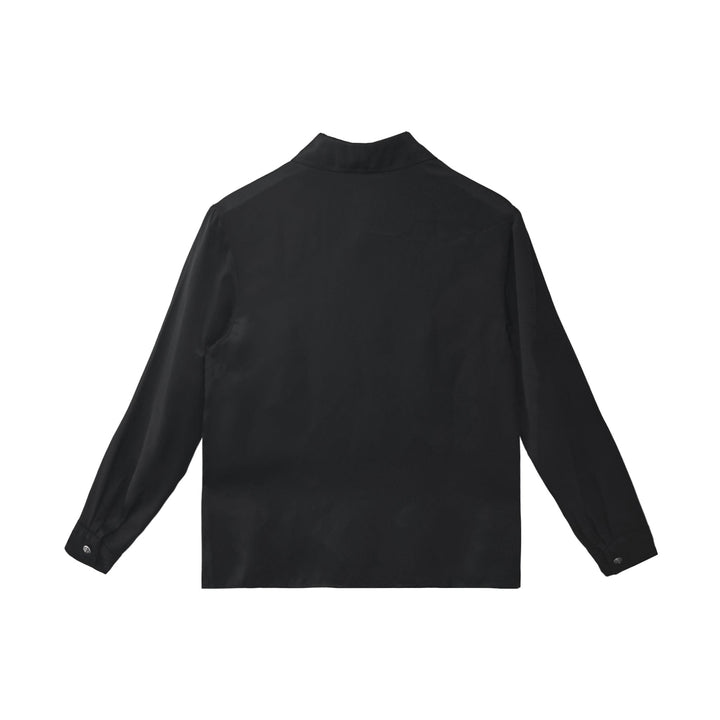 Chrome Hearts Silk Black Shirt - SHENGLI ROAD MARKET