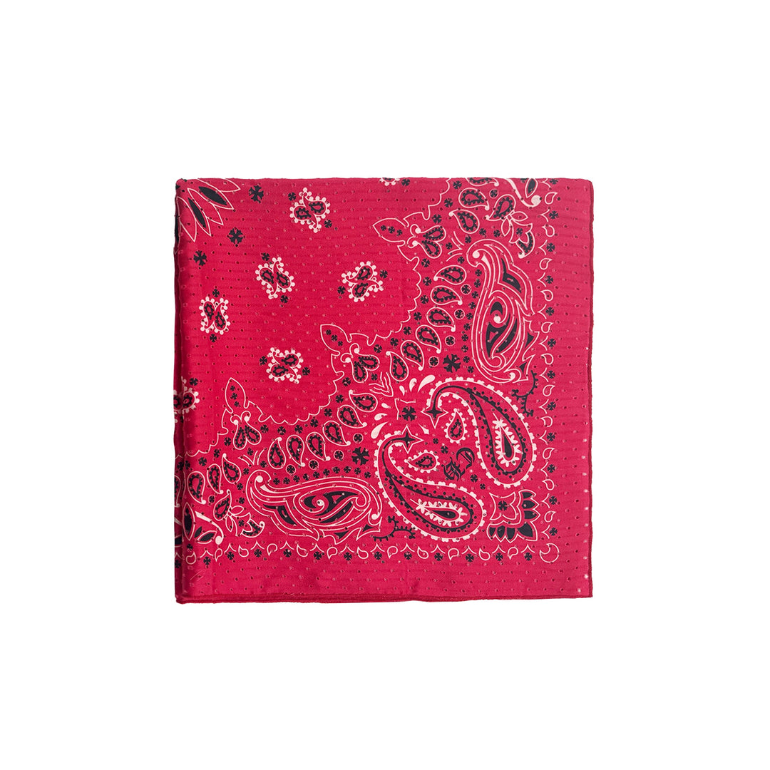 Chrome Hearts Silk Paisley Bandana Scarf - SHENGLI ROAD MARKET