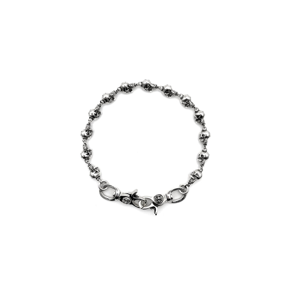 Chrome Hearts Silver 2 Clip Cross Foti Wallet Chain - SHENGLI ROAD MARKET