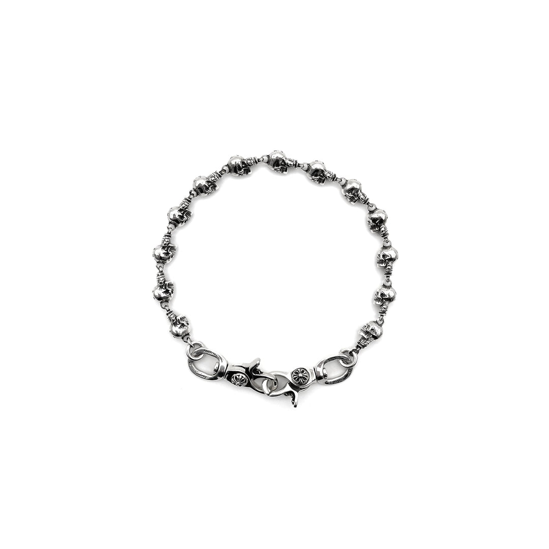 Chrome Hearts Silver 2 Clip Cross Foti Wallet Chain - SHENGLI ROAD MARKET