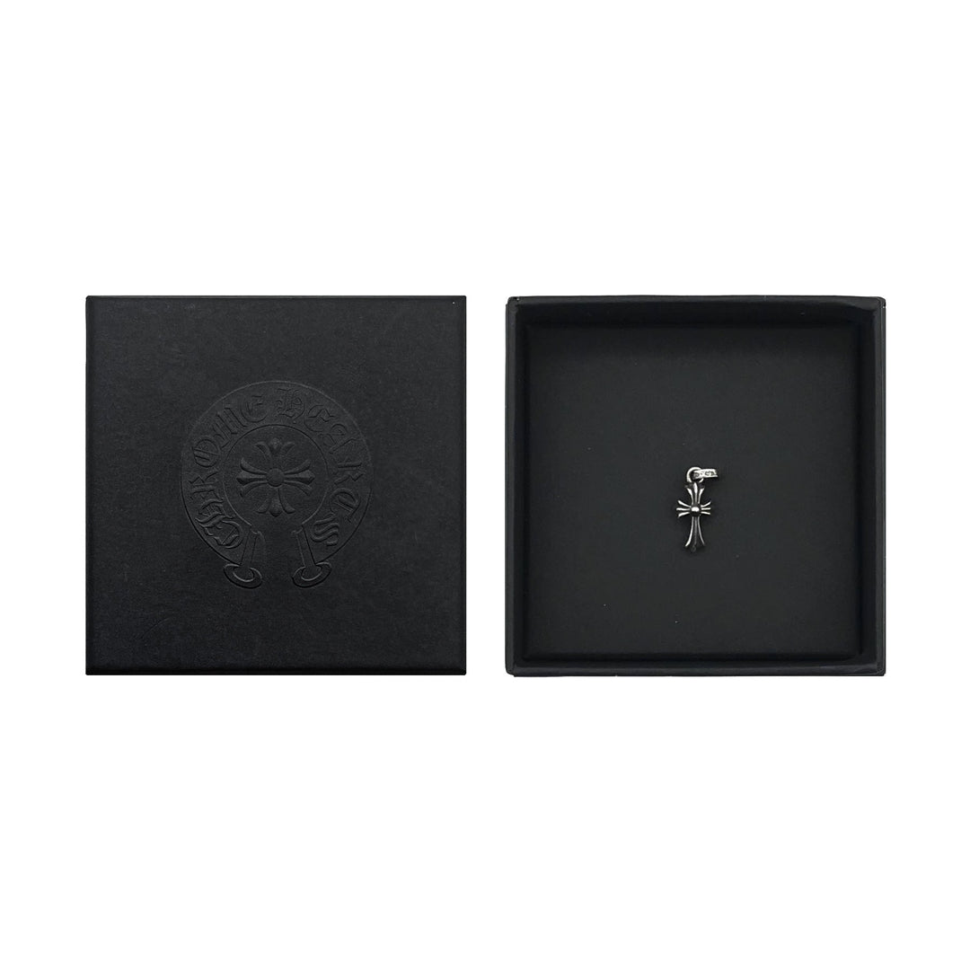 Chrome Hearts Silver Babyfat Cross Charm Pendant - SHENGLI ROAD MARKET