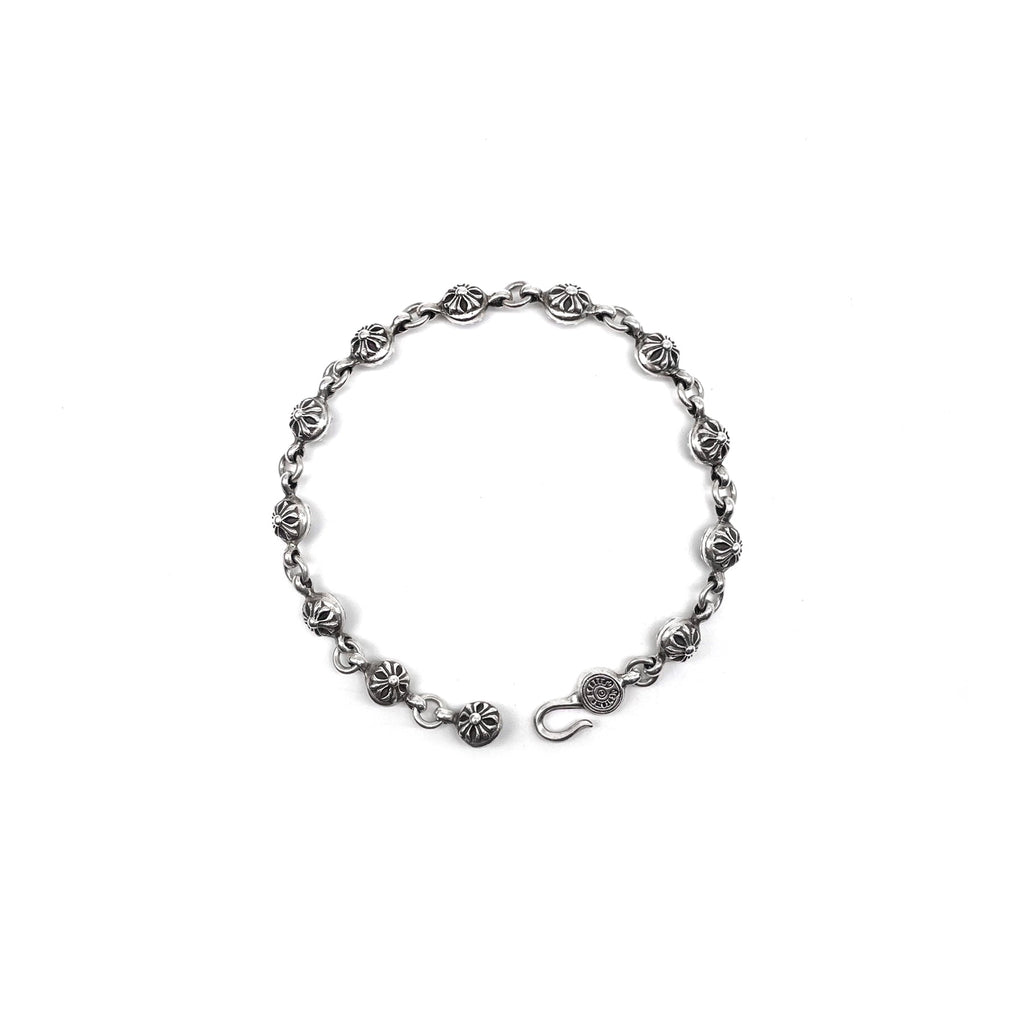 Paul クロムハーツChrome hearts風 シルバー製ブレスレット CHROME HEARTS（クロムハーツ） CH X BOX ID CHクロスボックスID