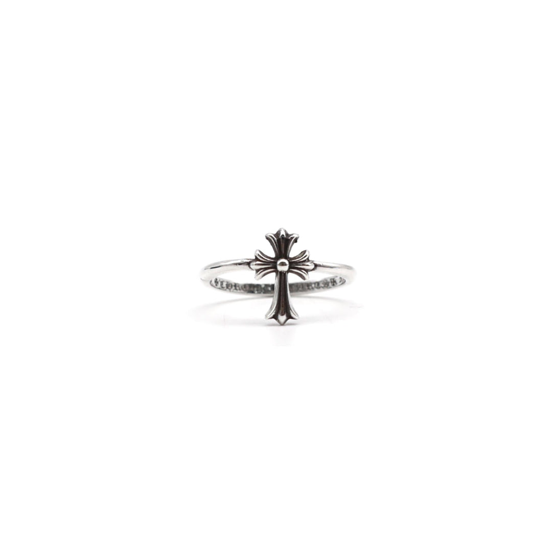 Chrome Hearts Silver Bubblegum Cross Plus Ring - SHENGLI ROAD MARKET