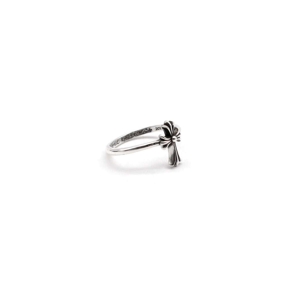 Chrome Hearts Silver Bubblegum Cross Plus Ring - SHENGLI ROAD MARKET