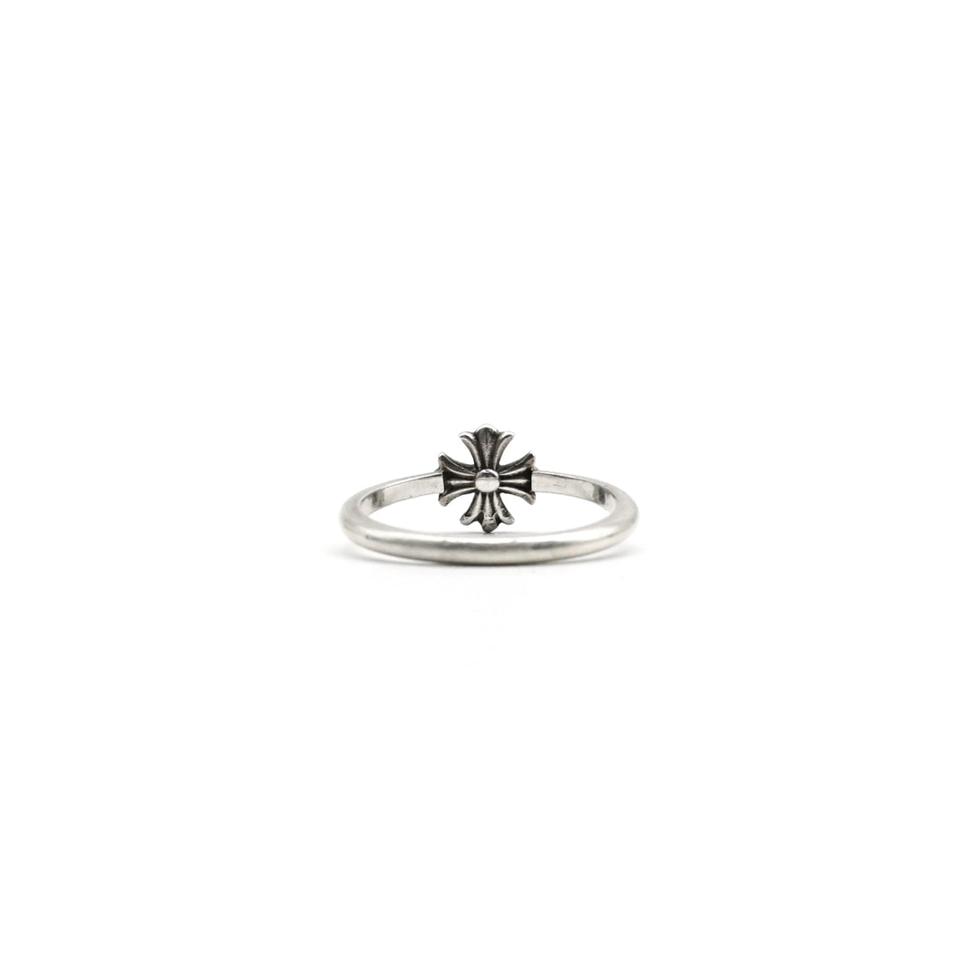 Chrome Hearts Silver Bubblegum Cross Ring - SHENGLI ROAD MARKET