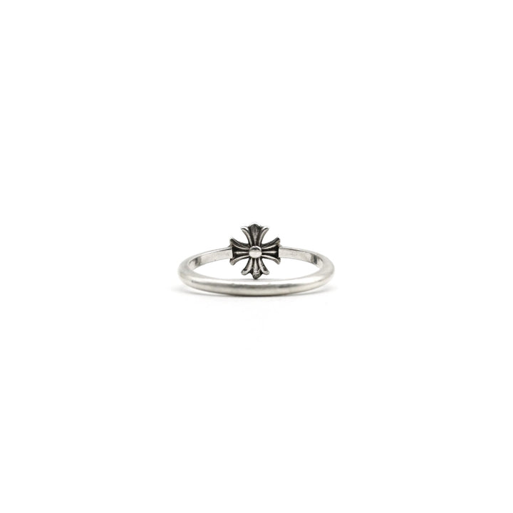 Chrome Hearts Silver Bubblegum Cross Ring - SHENGLI ROAD MARKET
