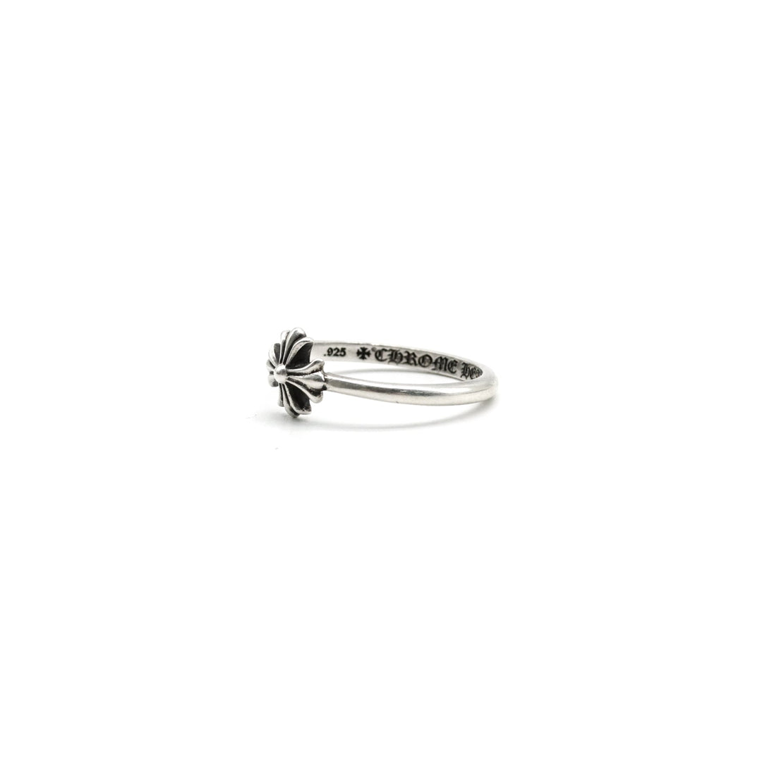 Chrome Hearts Silver Bubblegum Cross Ring - SHENGLI ROAD MARKET