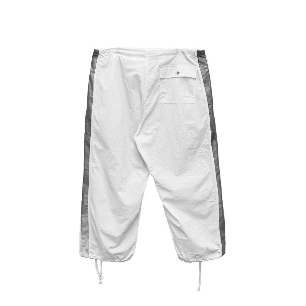 Chrome Hearts Silver Buckle White Paratrooper Pants - SHENGLI ROAD MARKET