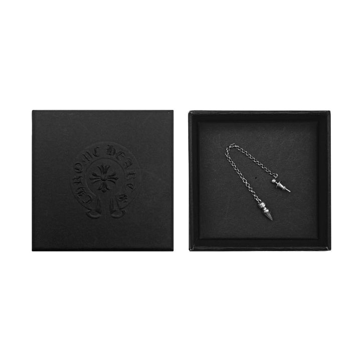 Chrome Hearts Silver Bullet Drop Earring - SHENGLI ROAD MARKET