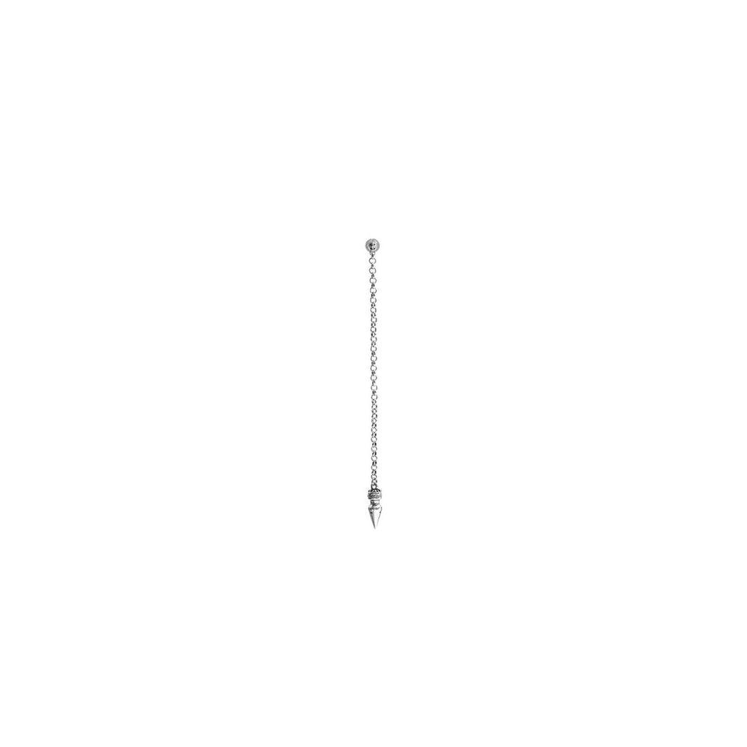 Chrome Hearts Silver Bullet Drop Earring - SHENGLI ROAD MARKET