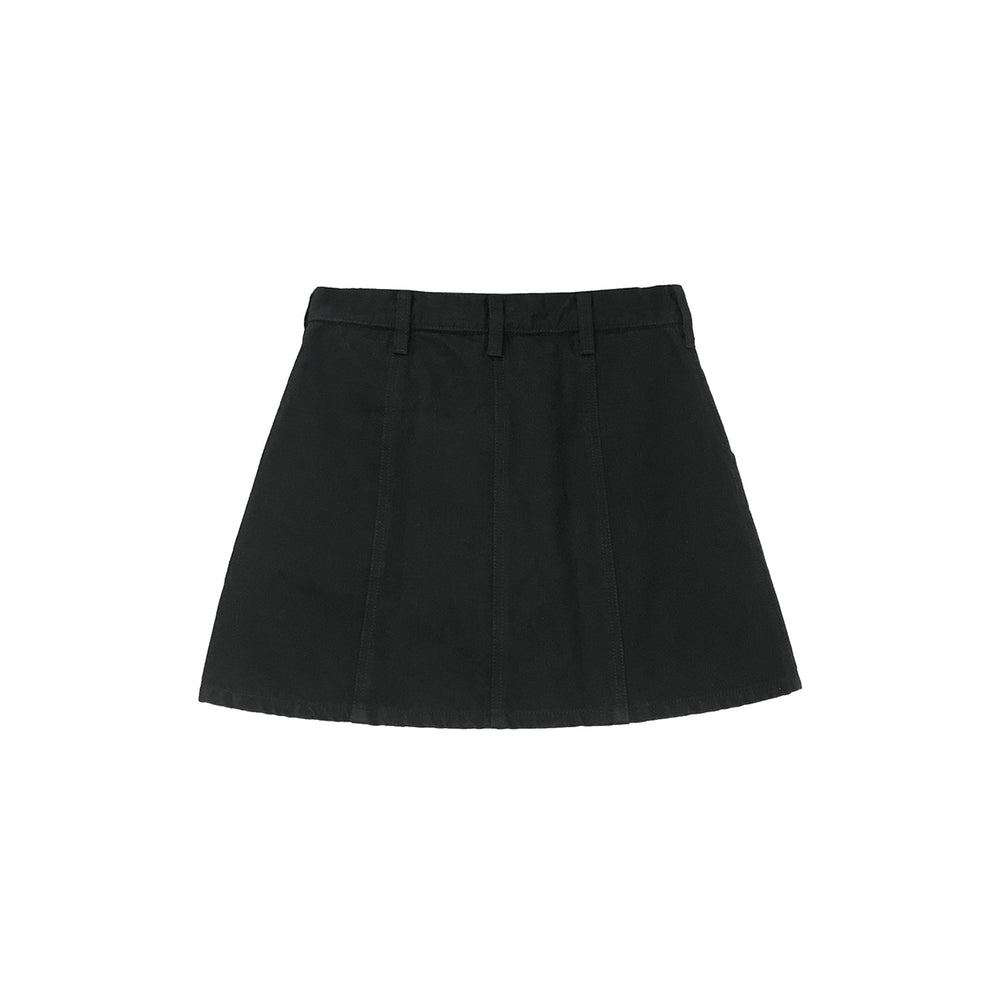 Chrome Hearts Silver Button Denim Skirt - SHENGLI ROAD MARKET