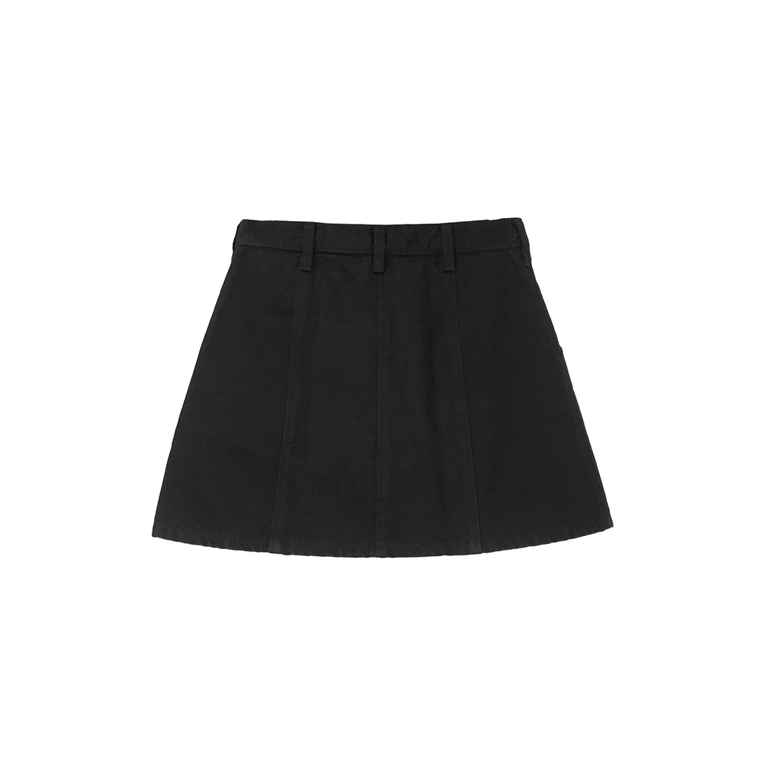 Chrome Hearts Silver Button Denim Skirt - SHENGLI ROAD MARKET