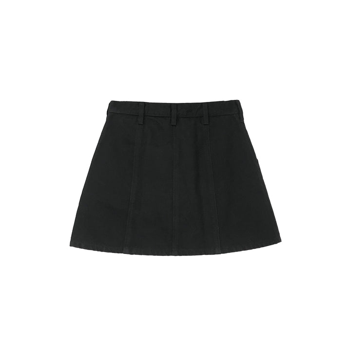 Chrome Hearts Silver Button Denim Skirt - SHENGLI ROAD MARKET
