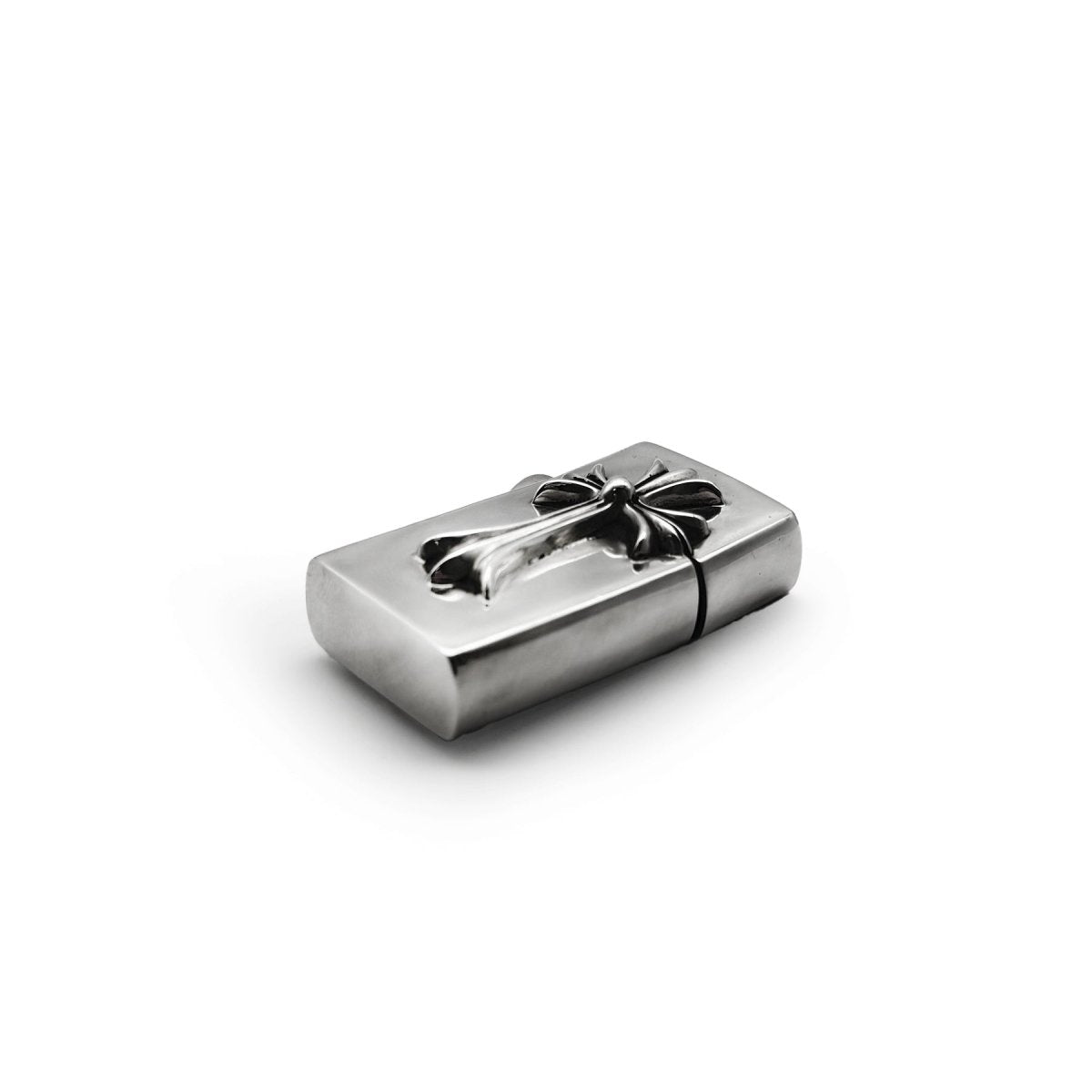 Chrome Hearts Silver CH Cross Zippo Lighter - SRM – SHENGLI