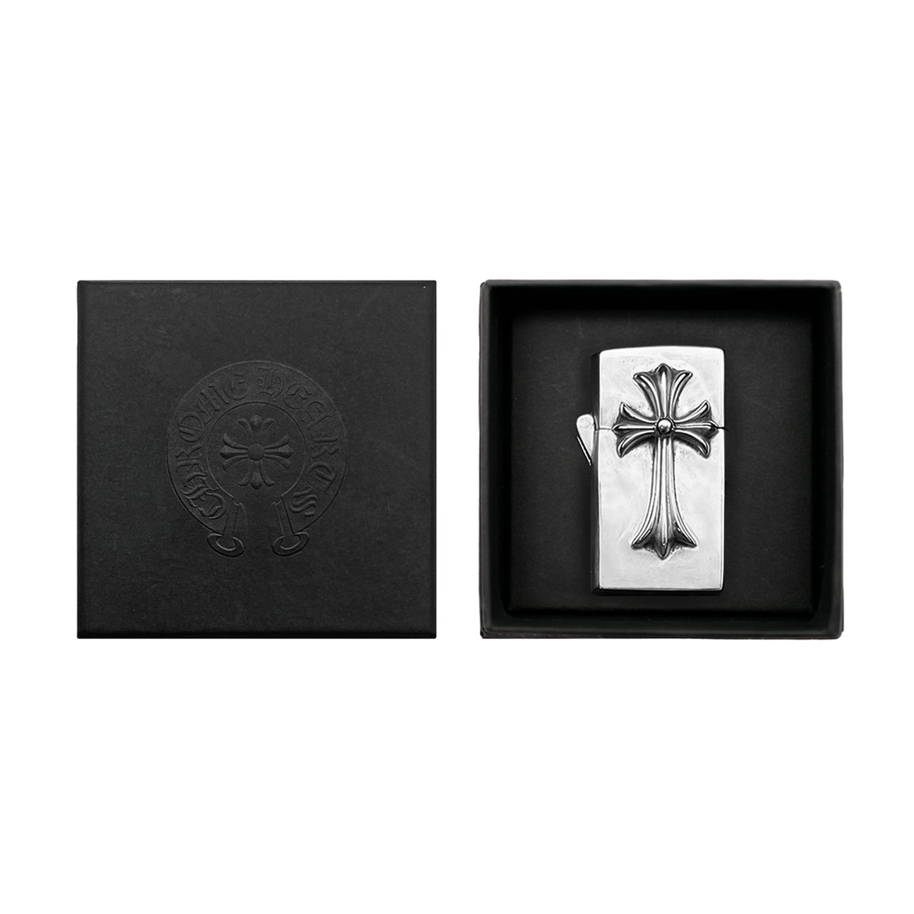 Chrome Hearts Silver CH Cross Zippo Lighter - SRM – SHENGLI ROAD