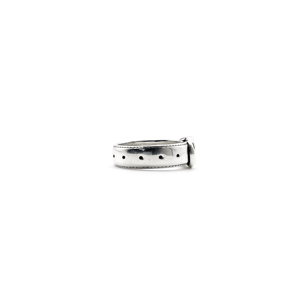 Chrome Hearts Silver CH Logo Belt Buckle Ring - SHENGLI ROAD MARKET
