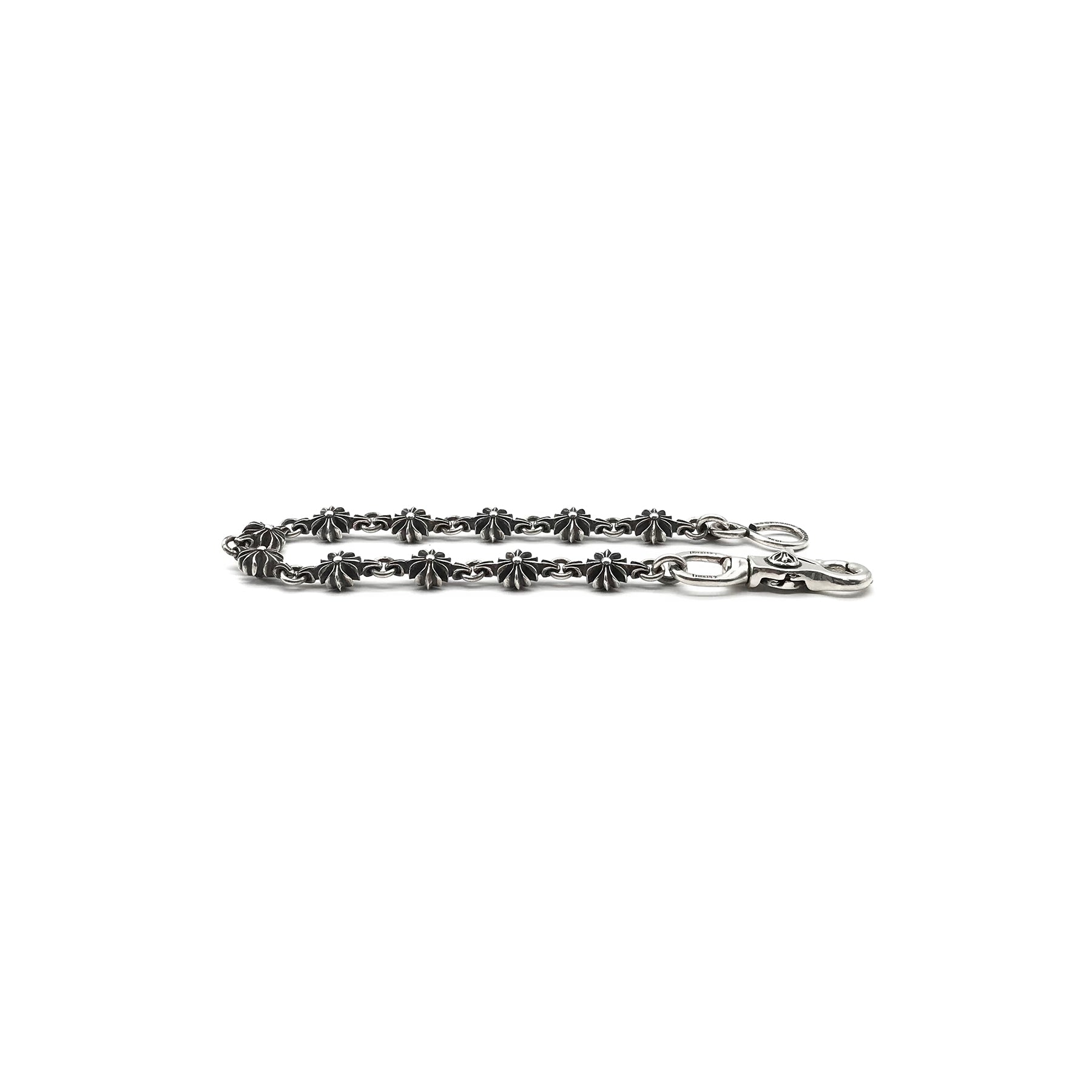 Chrome Hearts 925 Silver Cross Chain with Lobster Clasp – SHENGLI
