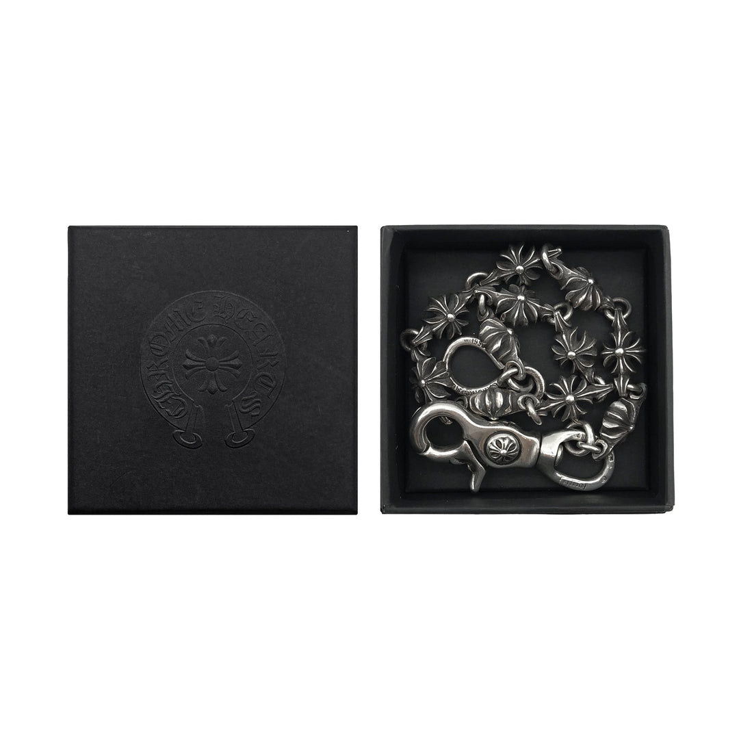 Chrome Hearts Silver CH Plus 1 Clip Wallet Chain - SHENGLI ROAD MARKET