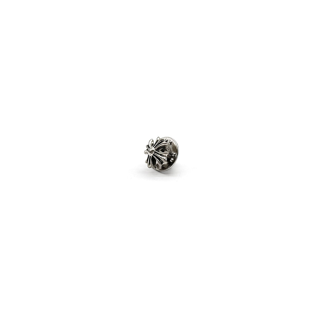 Chrome Hearts Silver CH Plus Collar Pin - SHENGLI ROAD MARKET