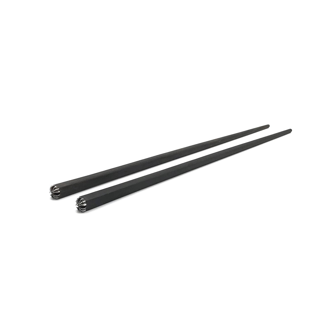 Chrome Hearts Silver CH Plus Ebony Chopsticks - SHENGLI ROAD MARKET