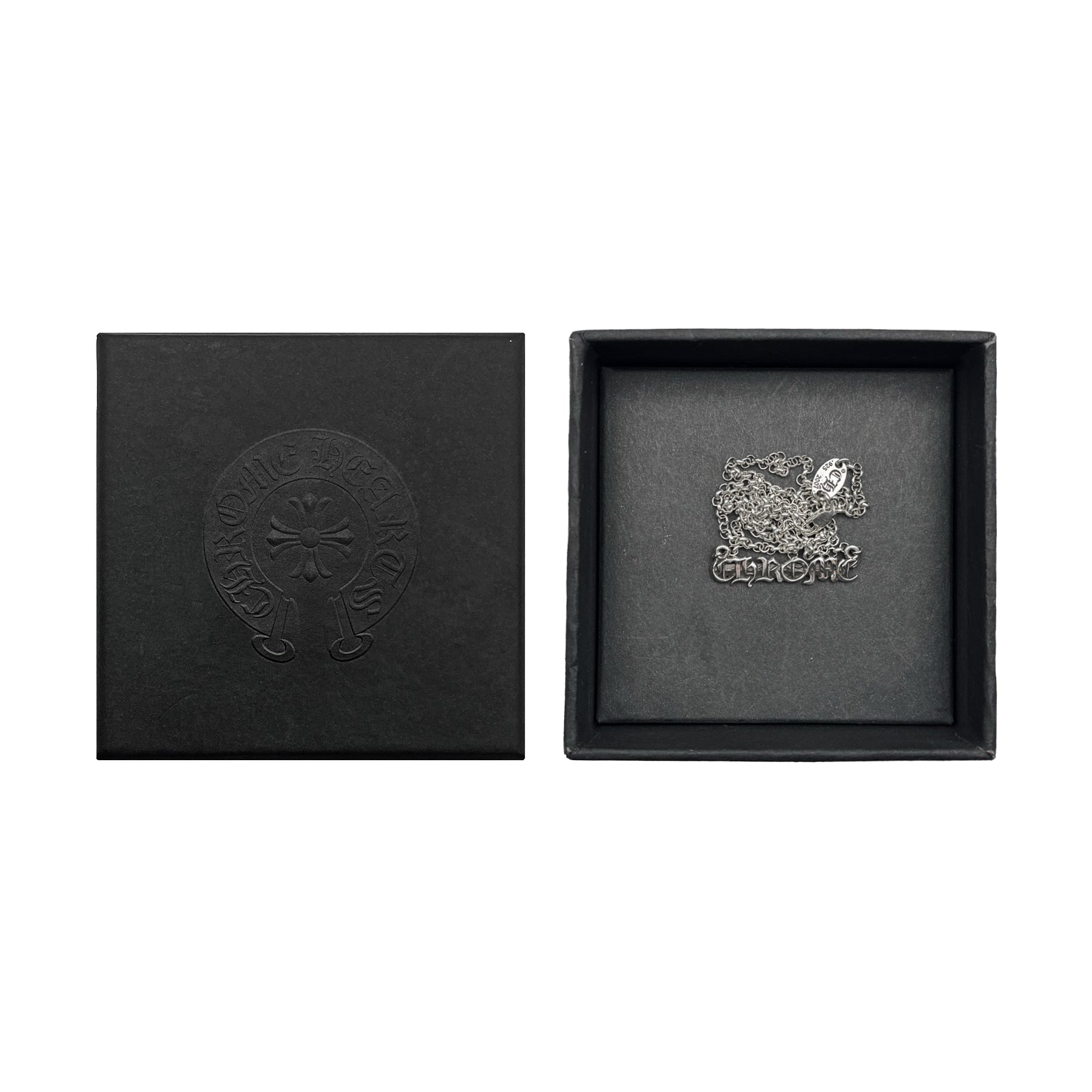 Chrome Hearts 925 Silver Chrome Logo Necklace - SRM – SHENGLI ROAD