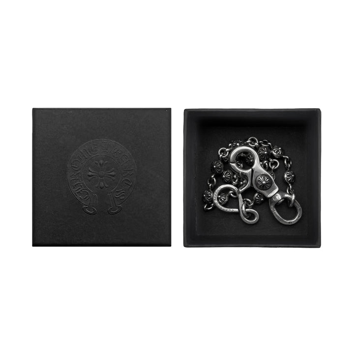 Chrome Hearts Silver Cross Ball 1 Clip Wallet Chain - SHENGLI ROAD MARKET