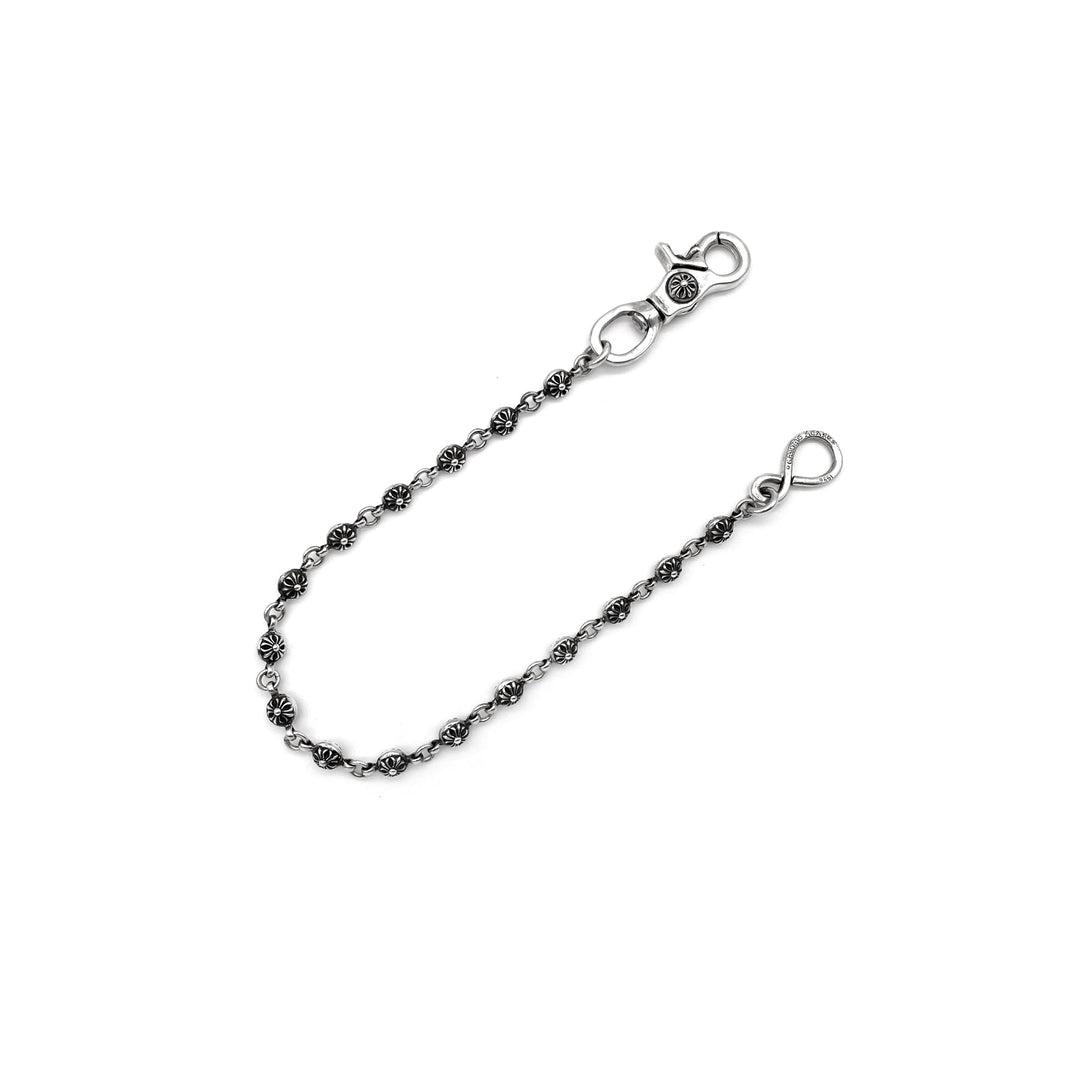 Chrome Hearts Silver Cross Ball 1 Clip Wallet Chain - SHENGLI ROAD MARKET
