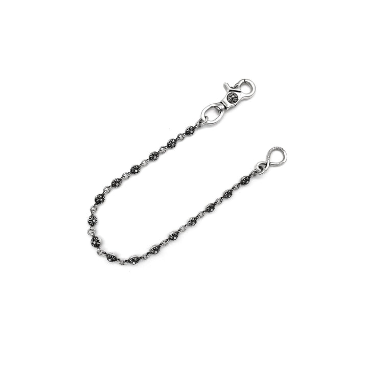 Chrome Hearts Silver Cross Ball 1 Clip Wallet Chain - SHENGLI ROAD MARKET