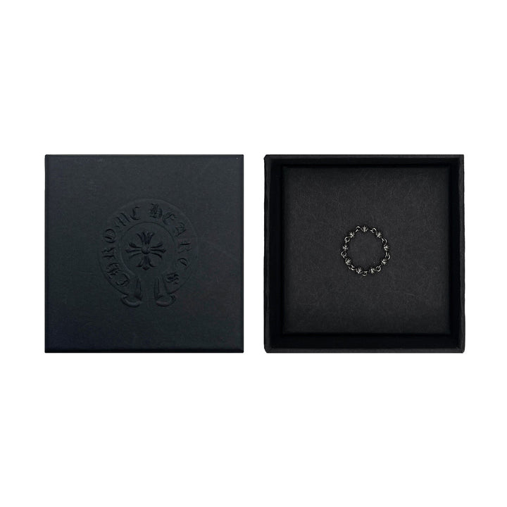 Chrome Hearts Silver Cross Ball Ring - SHENGLI ROAD MARKET
