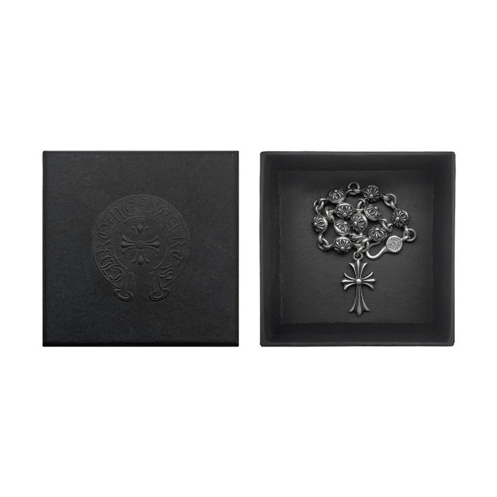 Chrome Hearts Silver Cross Ball Tiny E Bracelet - SHENGLI ROAD MARKET