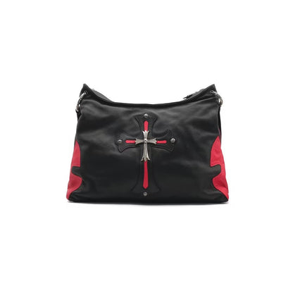 Chrome Hearts Silver Cross Black Red Lyon Bag - SHENGLI ROAD MARKET