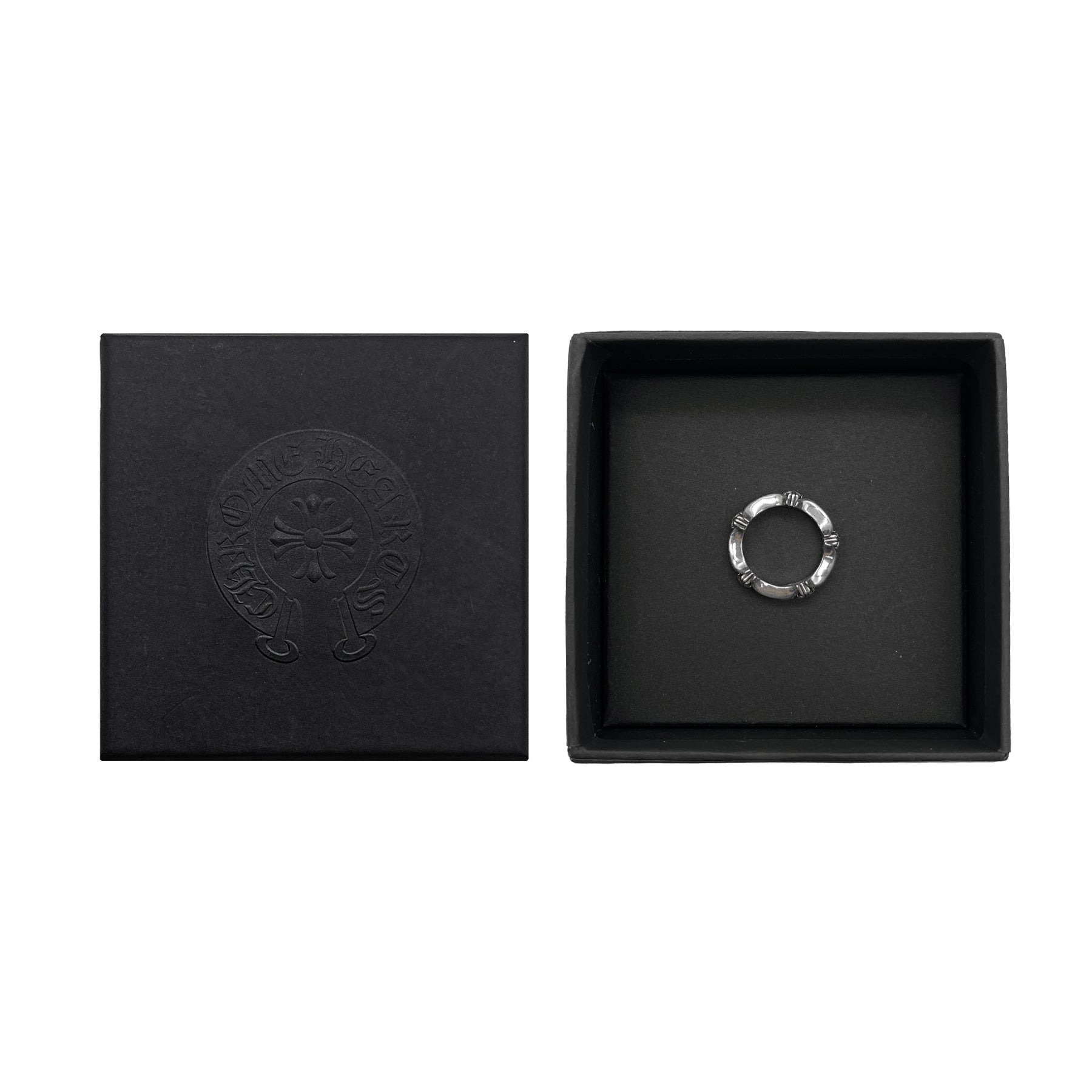 Chrome Hearts 925 シルバー クロスボーン テール リング - SRM