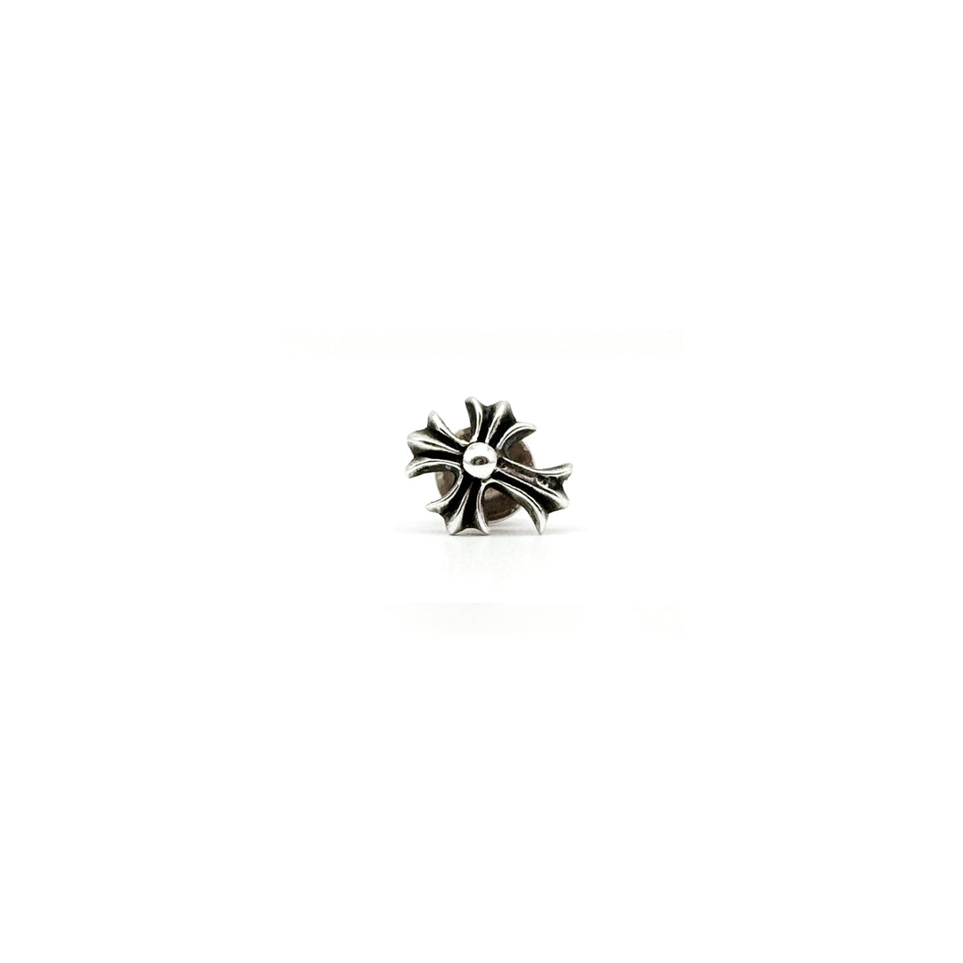 Chrome Hearts Silver Cross Earring Stud - SHENGLI ROAD MARKET
