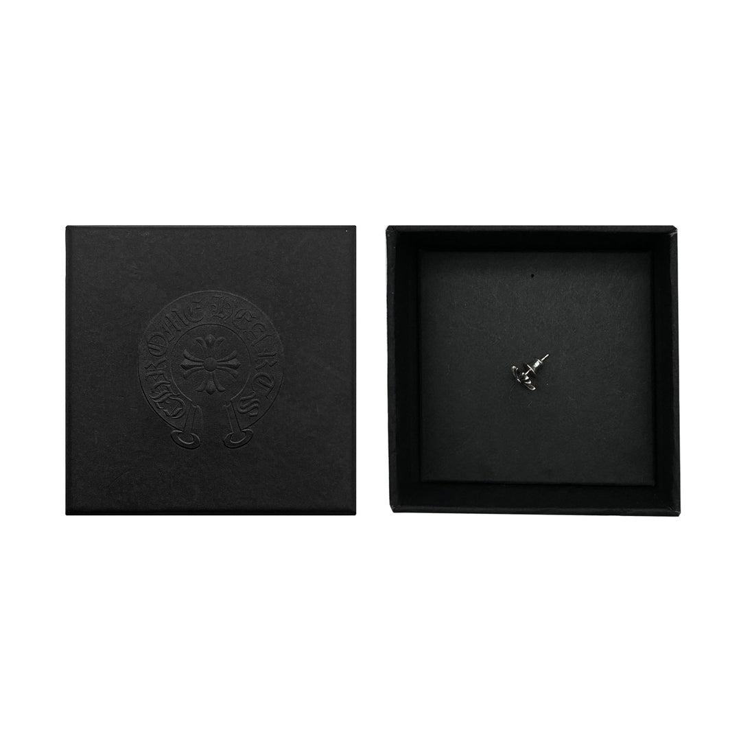 Chrome Hearts Silver Cross Earring Stud - SHENGLI ROAD MARKET