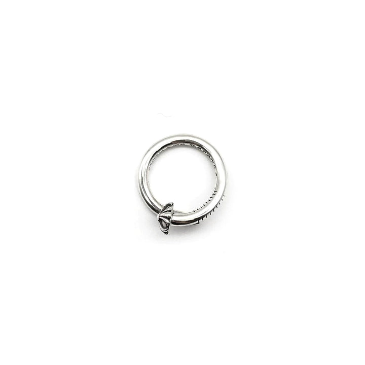 Chrome Hearts Silver Cross Nail Ring - SHENGLI ROAD MARKET