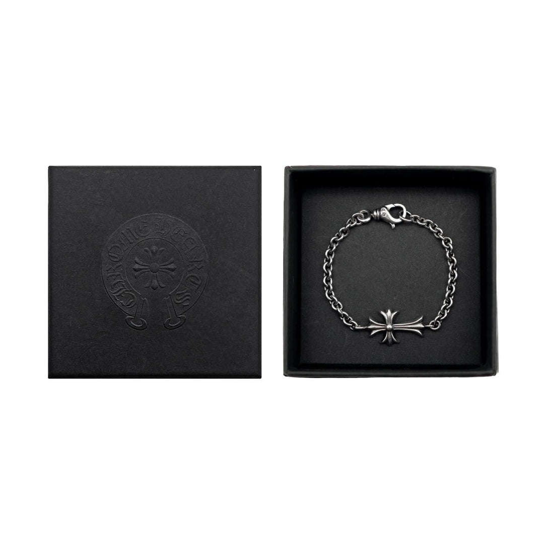 Chrome Hearts Silver Cross Ne Chain Lobster Clip Bracelet - SHENGLI ROAD MARKET