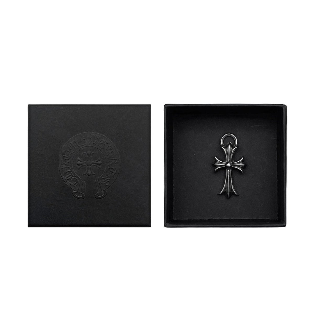 Chrome Hearts Silver Cross Necklace Pendant - SHENGLI ROAD MARKET