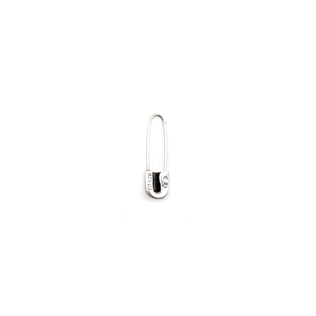 Chrome Hearts Silver Cross Safety Pin Earring - SHENGLI ROAD MARKET