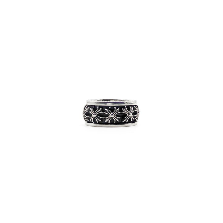 Chrome Hearts Silver Cross Spinner Ring - SHENGLI ROAD MARKET