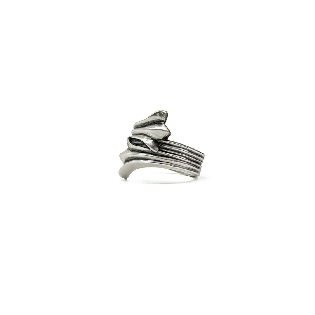 Chrome Hearts Silver Cross Tail Ring - SHENGLI ROAD MARKET
