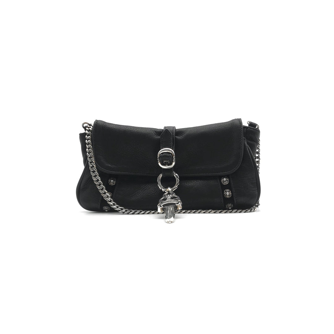 Chrome Hearts Silver Dagger Cross Stud Shoulder Purse Bag - SHENGLI ROAD MARKET