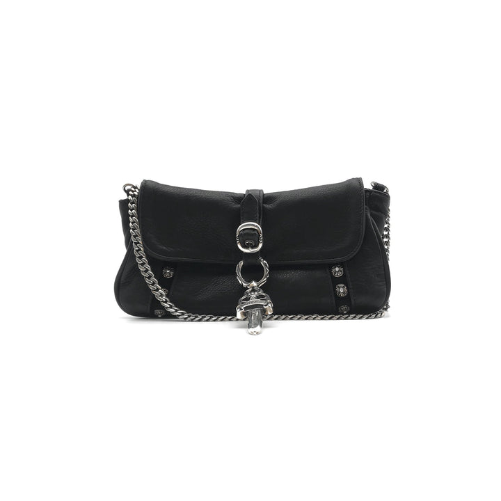 Chrome Hearts Silver Dagger Cross Stud Shoulder Purse Bag - SHENGLI ROAD MARKET