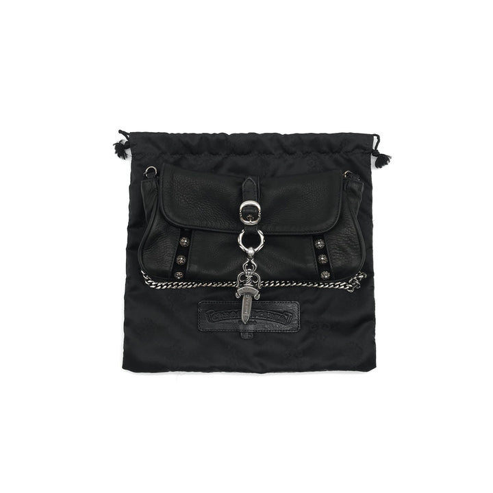 Chrome Hearts Silver Dagger Cross Stud Shoulder Purse Bag - SHENGLI ROAD MARKET