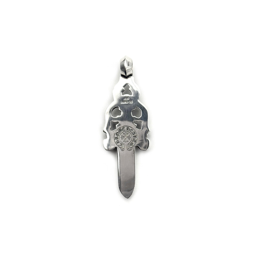 Chrome Hearts Silver Dagger Large Pendant - SHENGLI ROAD MARKET