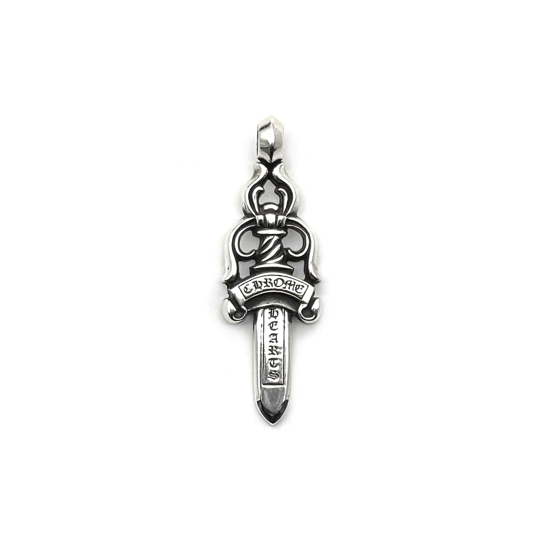 Chrome Hearts Silver Dagger Large Pendant - SHENGLI ROAD MARKET