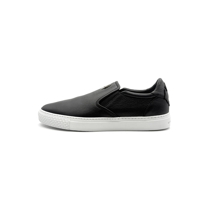 Chrome Hearts Silver Dagger Leather Slip - On Sneaker - SHENGLI ROAD MARKET