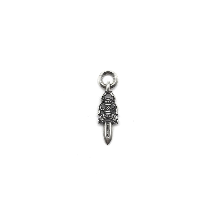 Chrome Hearts Silver Dagger Necklace Charm - SHENGLI ROAD MARKET